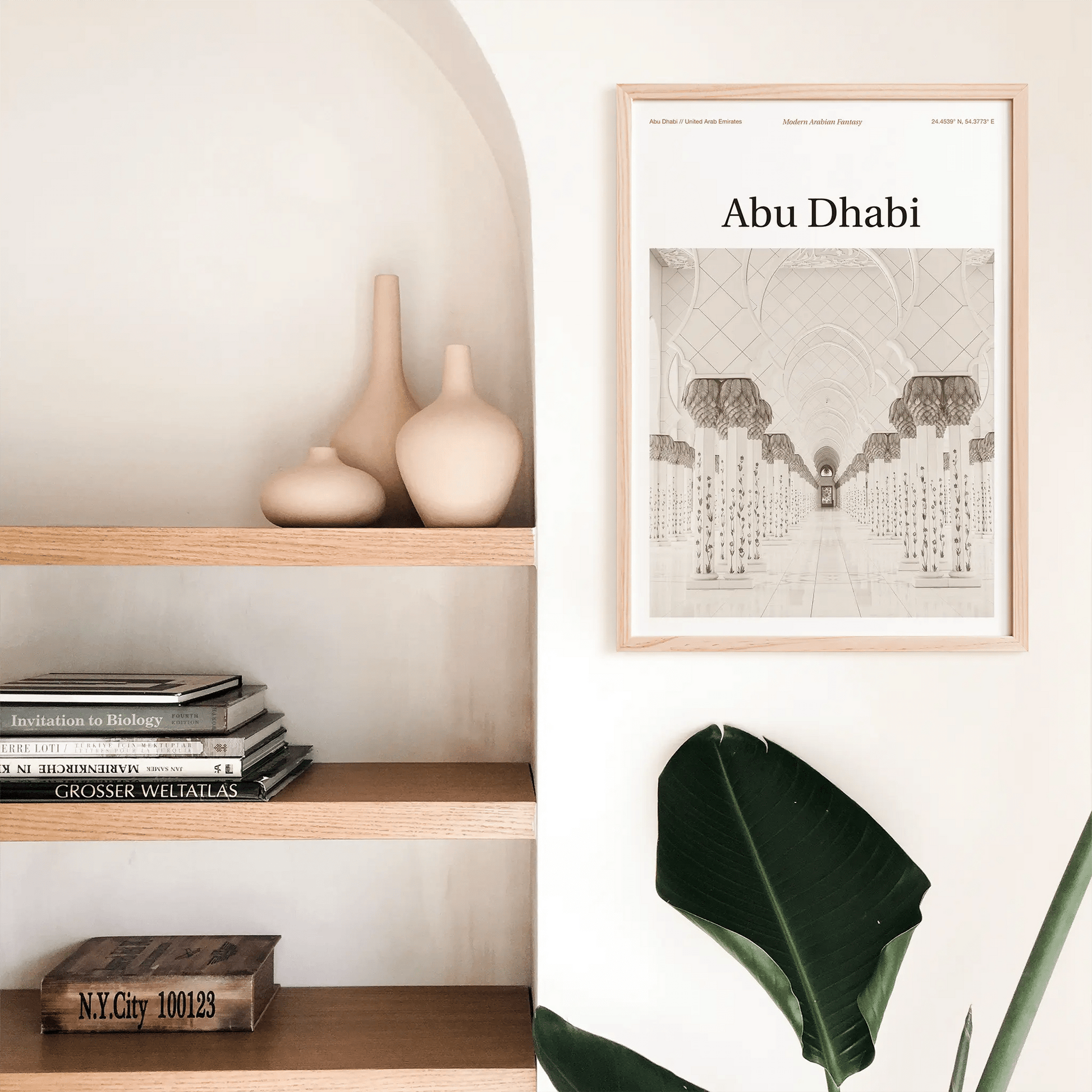 Abu Dhabi Essence Poster - The Globe Gallery