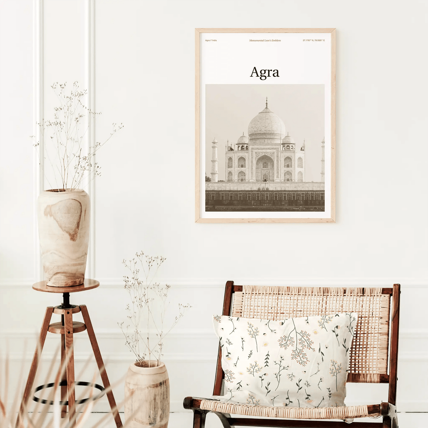 Agra Essence Poster - The Globe Gallery