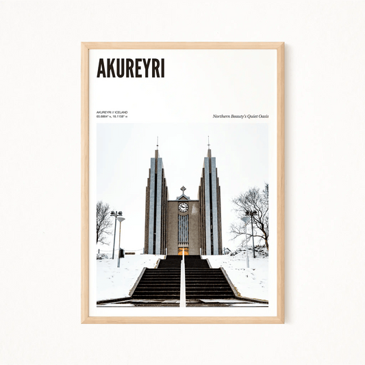 Akureyri Odyssey Poster - The Globe Gallery