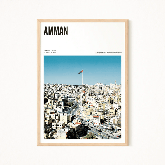 Amman Odyssey Poster - The Globe Gallery