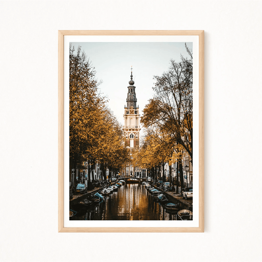 Amsterdam Chromatica Poster - The Globe Gallery