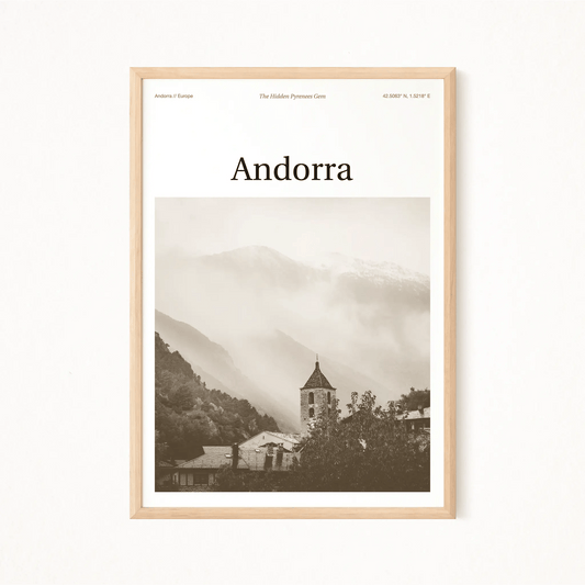 Andorra Essence Poster - The Globe Gallery