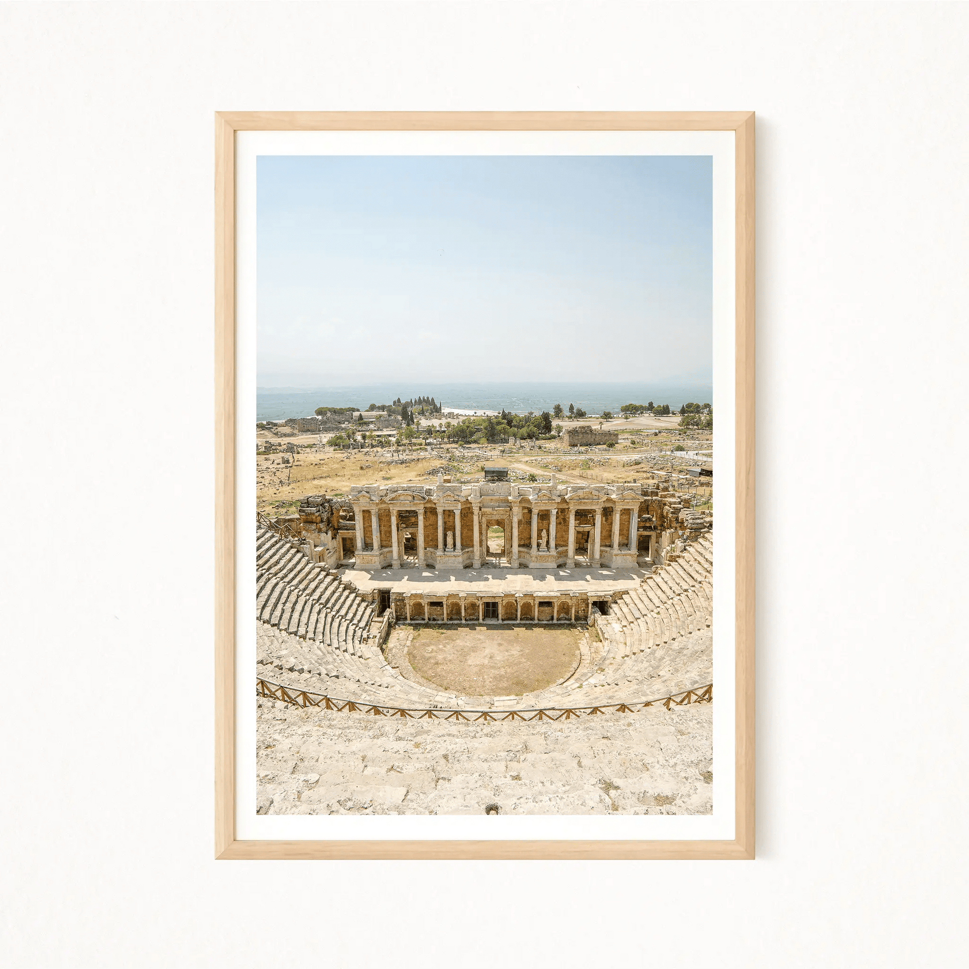 Antalya Chromatica Poster - The Globe Gallery