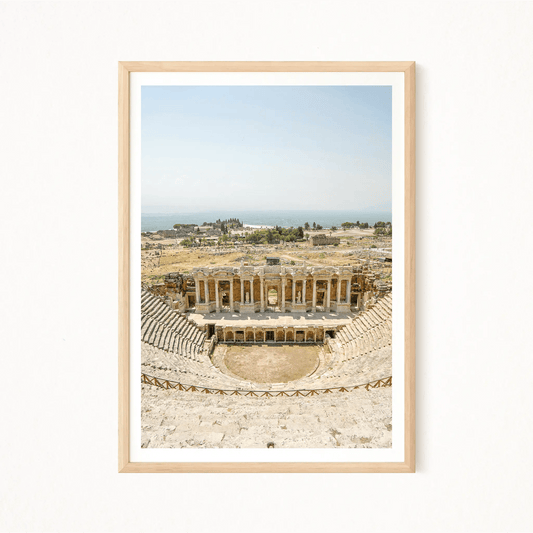 Antalya Chromatica Poster - The Globe Gallery