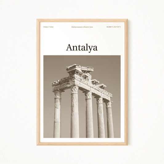 Antalya Essence Poster - The Globe Gallery