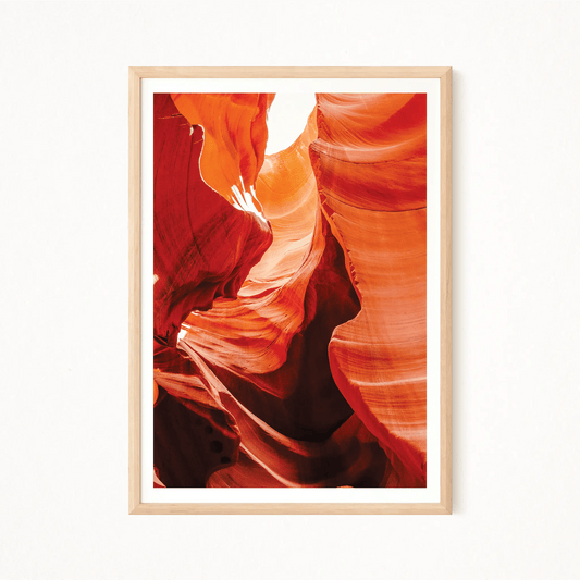 Antelope Canyon Chromatica Poster - The Globe Gallery