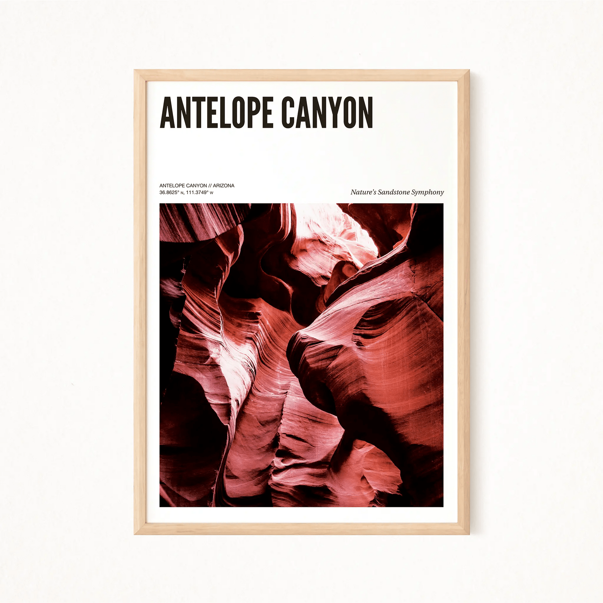Antelope Canyon Odyssey Poster - The Globe Gallery
