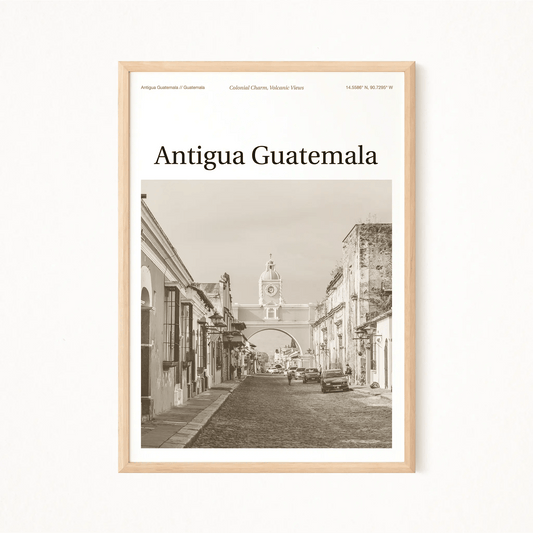 Antigua Guatemala Essence Poster - The Globe Gallery