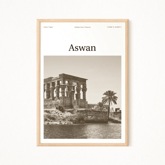 Aswan Essence Poster - The Globe Gallery