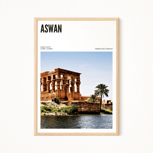 Aswan Odyssey Poster - The Globe Gallery