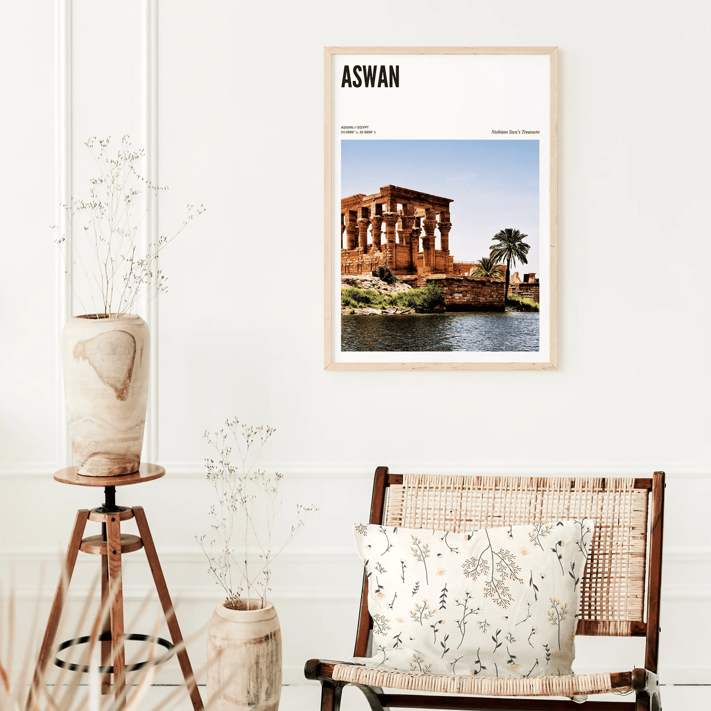 Aswan Odyssey Poster - The Globe Gallery