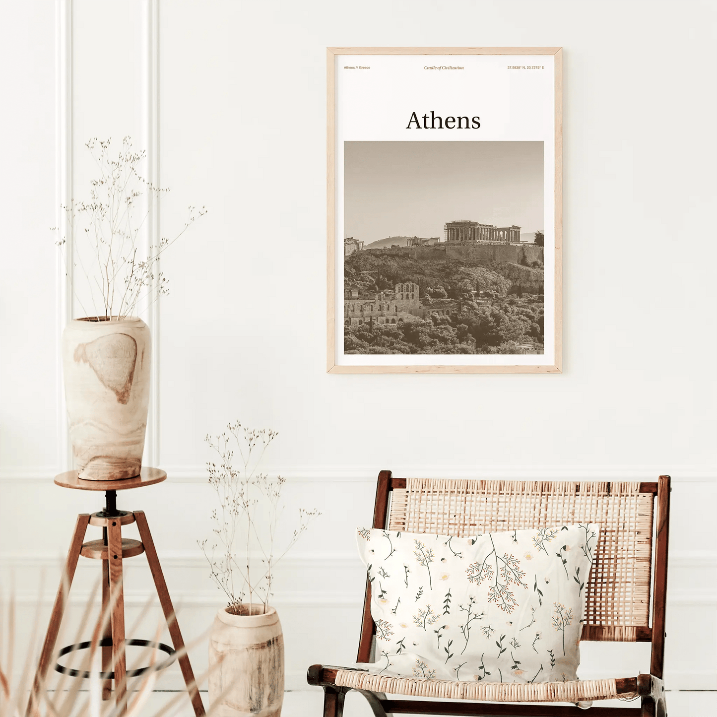Athens Essence Poster - The Globe Gallery