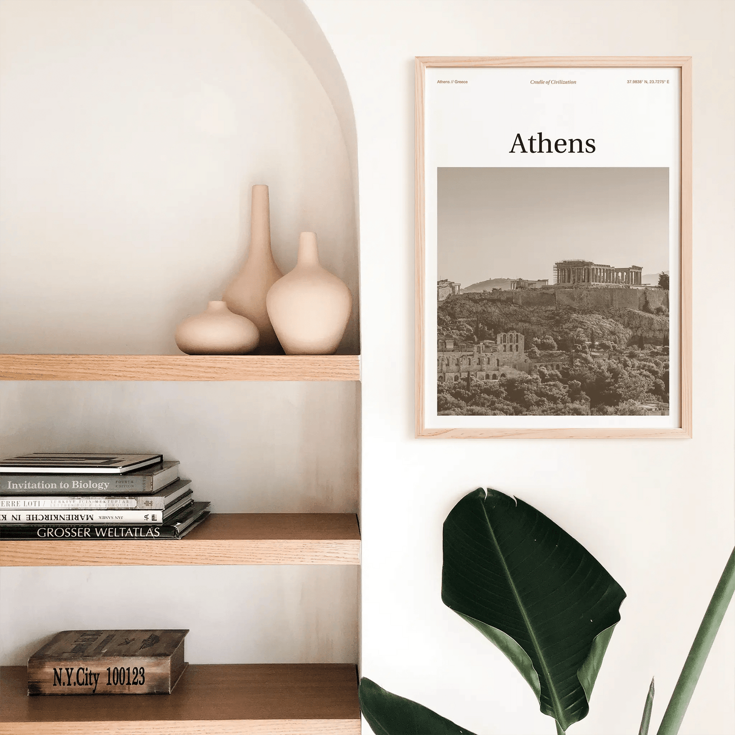 Athens Essence Poster - The Globe Gallery