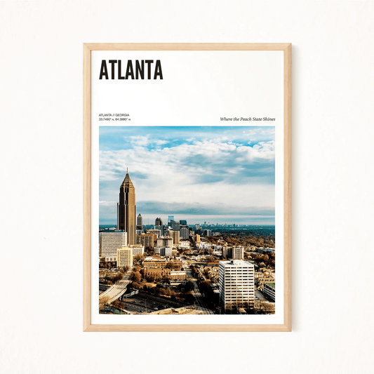 Atlanta Odyssey Poster - The Globe Gallery