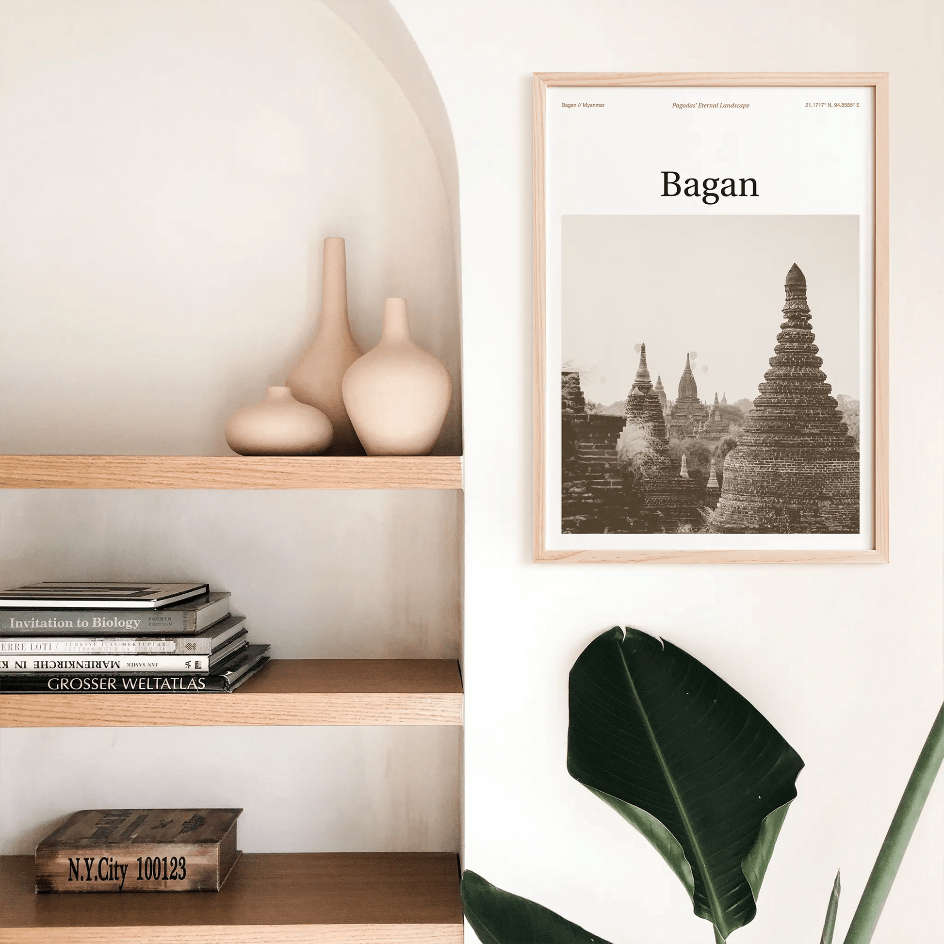 Bagan Essence Poster - The Globe Gallery