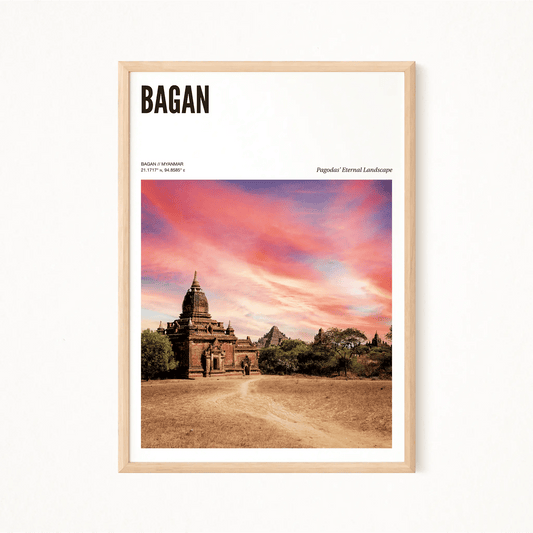 Bagan Odyssey Poster - The Globe Gallery