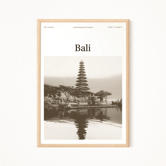 Bali Essence Poster - The Globe Gallery