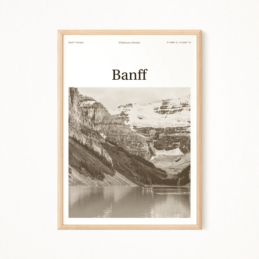 Banff Essence Poster - The Globe Gallery