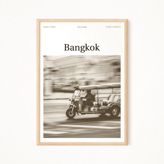 Bangkok Essence Poster - The Globe Gallery