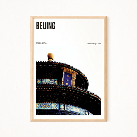 Beijing Odyssey Poster - The Globe Gallery