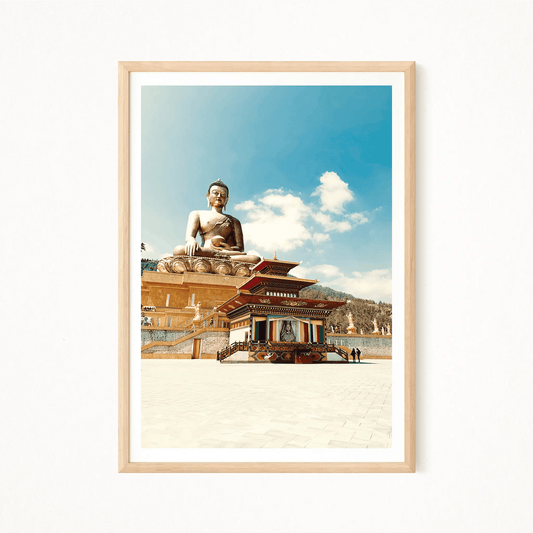 Bhutan Chromatica Poster - The Globe Gallery