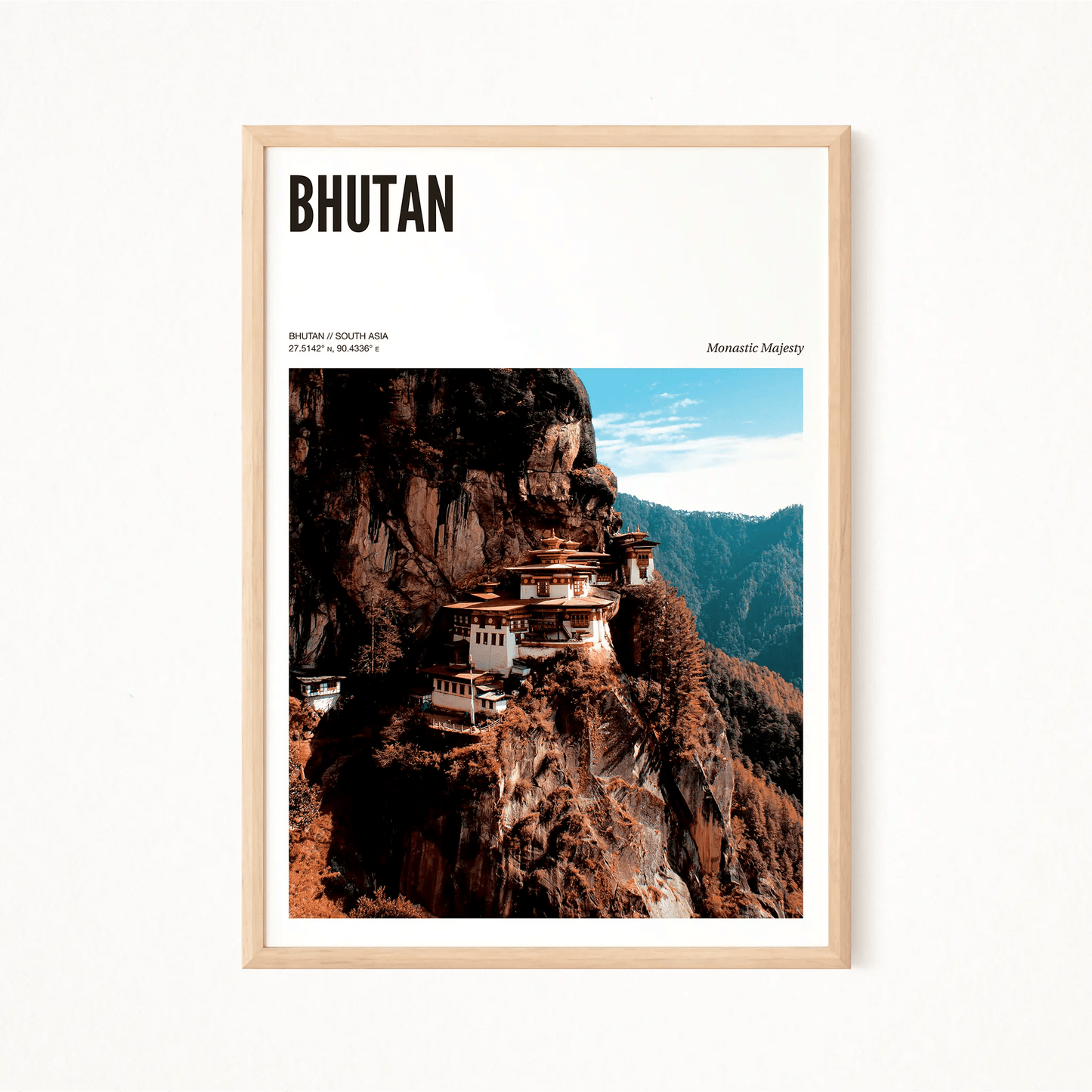 Bhutan Odyssey Poster - The Globe Gallery