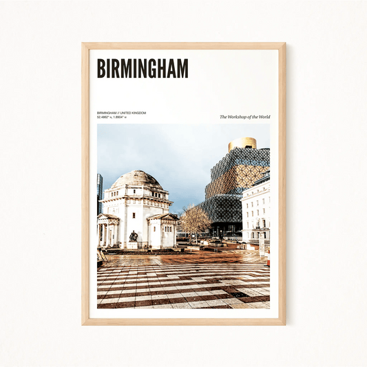 Birmingham Odyssey Poster - The Globe Gallery