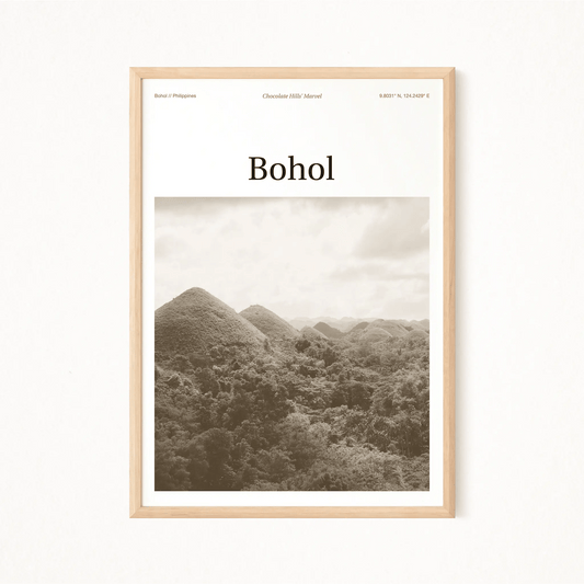 Bohol Essence Poster - The Globe Gallery