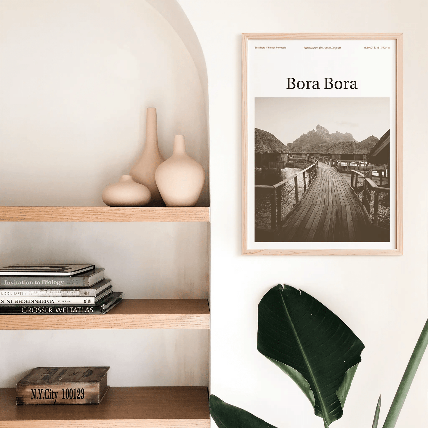 Bora Bora Essence Poster - The Globe Gallery