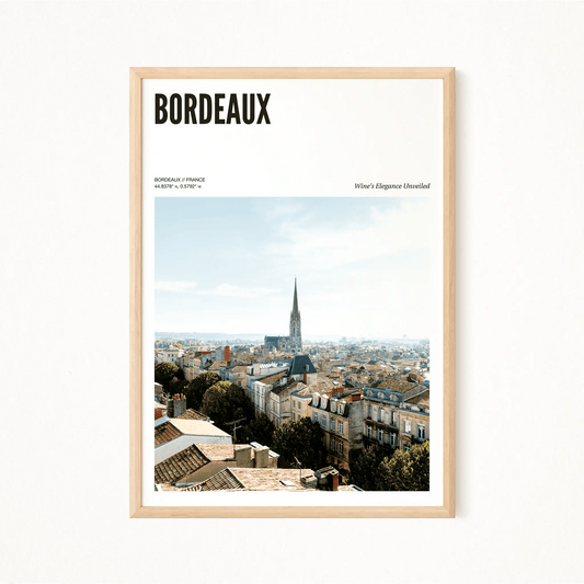 Bordeaux Odyssey Poster - The Globe Gallery