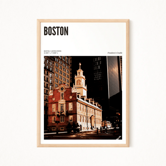 Boston Odyssey Poster - The Globe Gallery