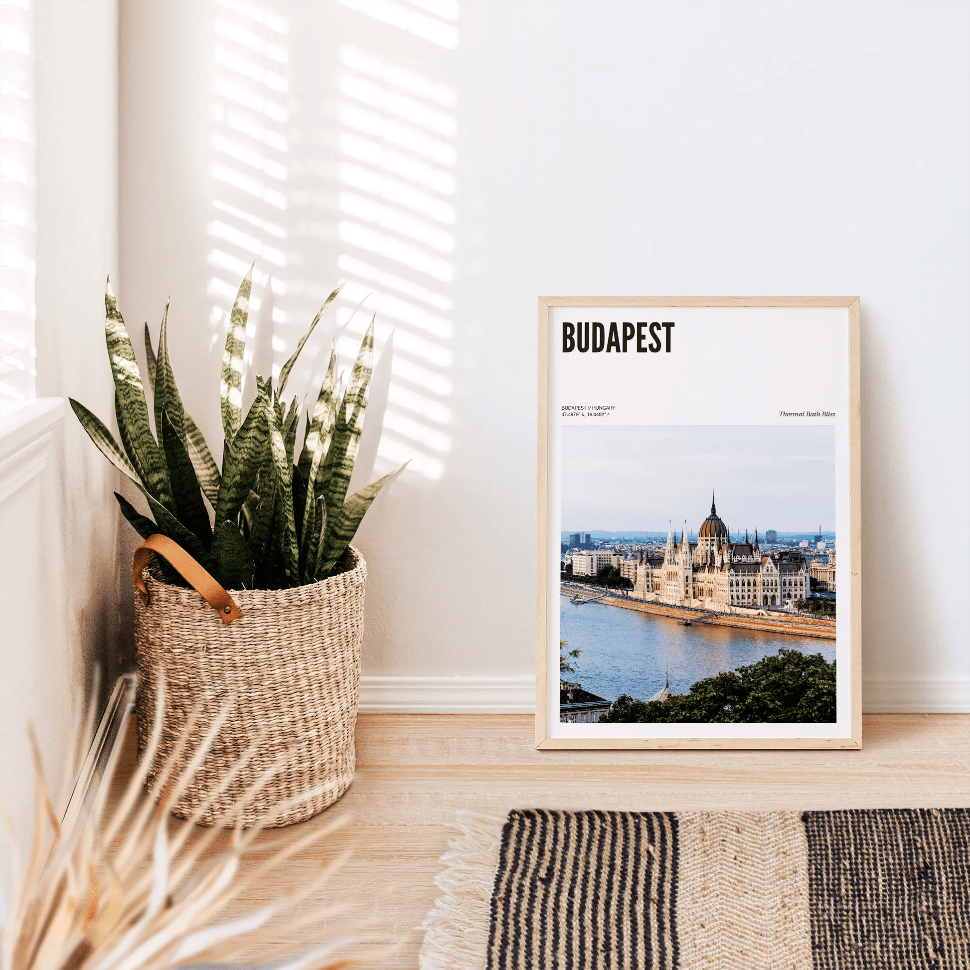 Budapest Odyssey Poster - The Globe Gallery