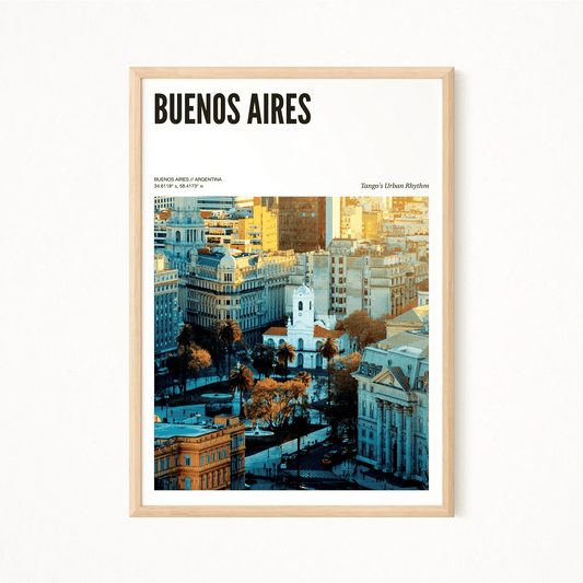 Buenos Aires Odyssey Poster - The Globe Gallery