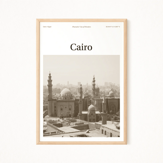 Cairo Essence Poster - The Globe Gallery