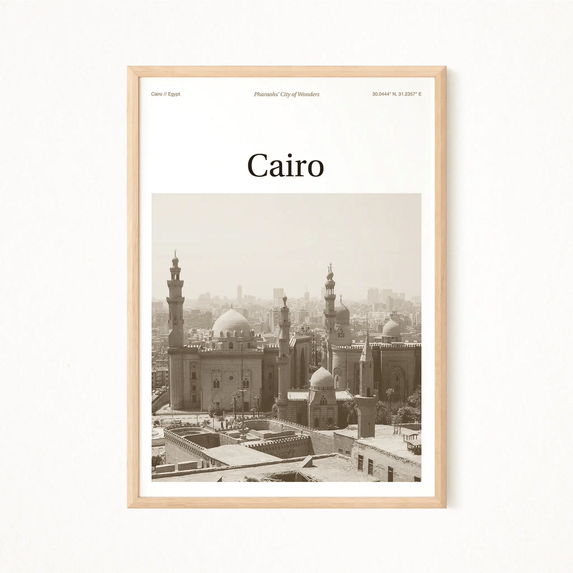 Cairo Essence Poster - The Globe Gallery
