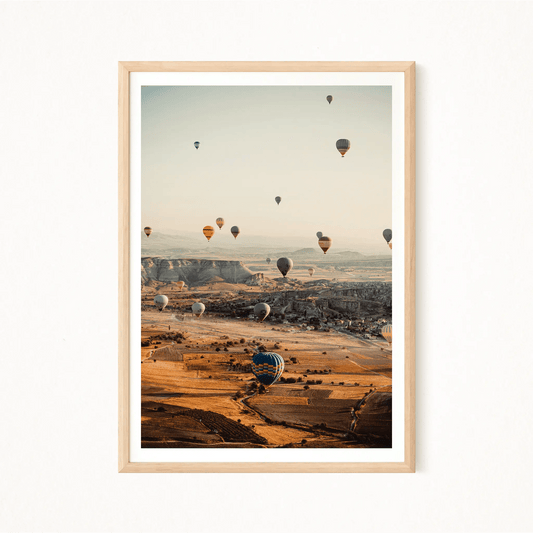 Cappadocia Chromatica Poster - The Globe Gallery