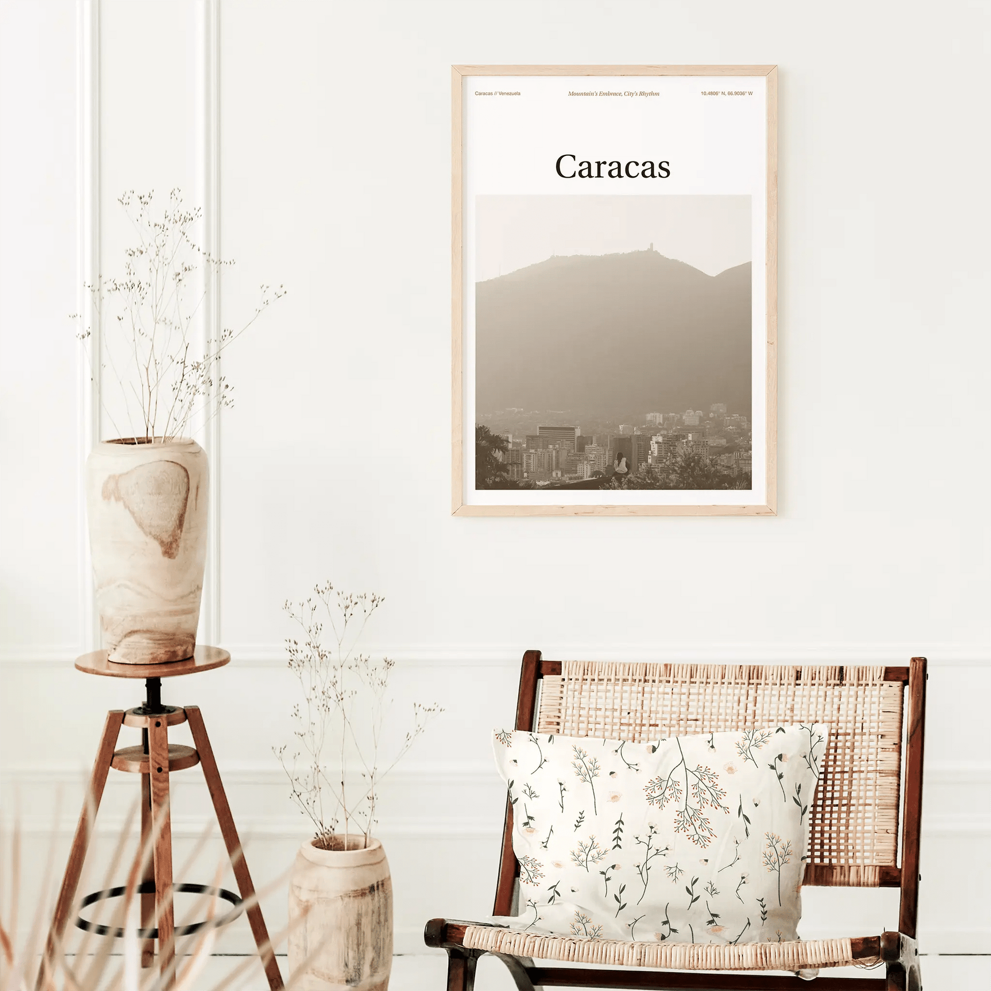 Caracas Essence Poster - The Globe Gallery