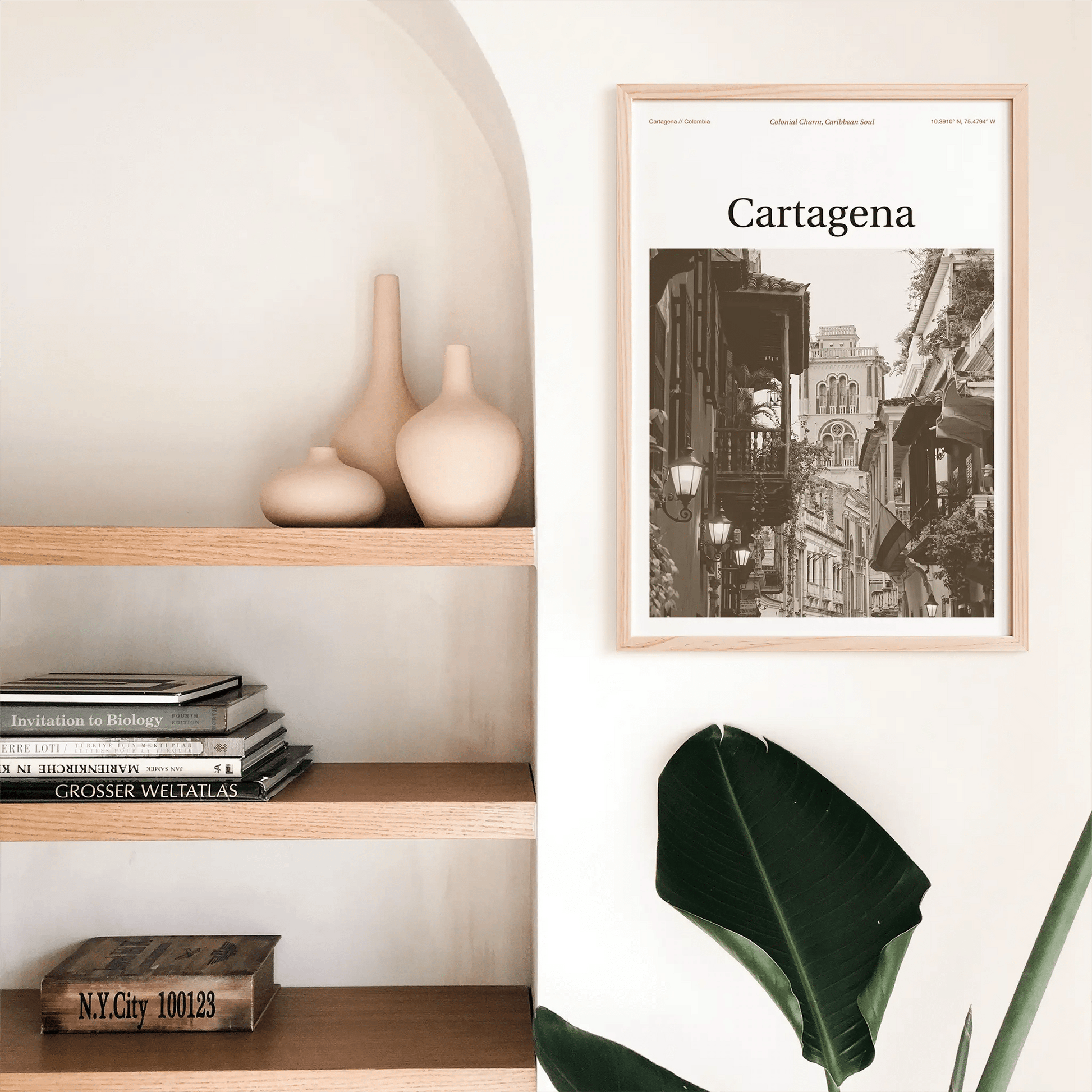 Cartagena Essence Poster - The Globe Gallery