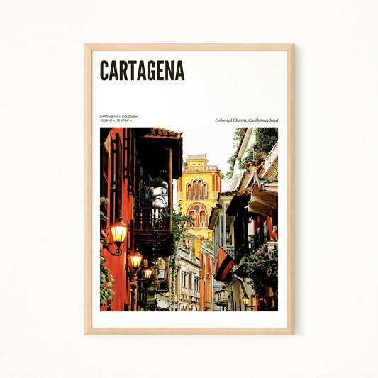 Cartagena Odyssey Poster - The Globe Gallery