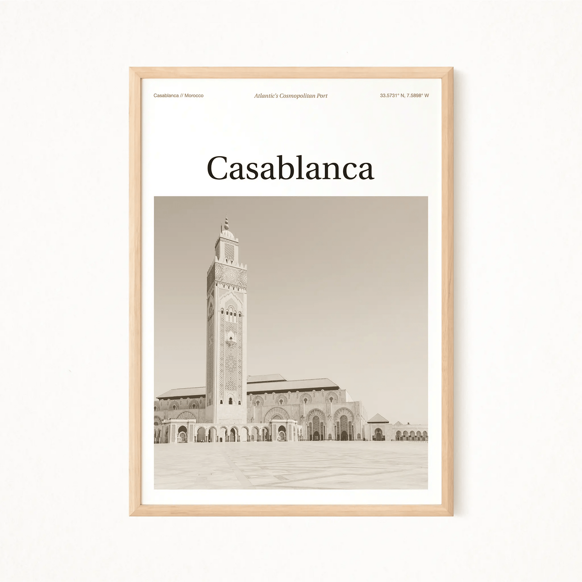 Casablanca Essence Poster - The Globe Gallery