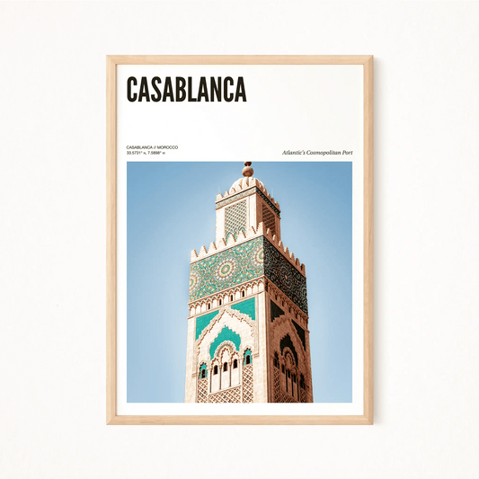 Casablanca Odyssey Poster - The Globe Gallery