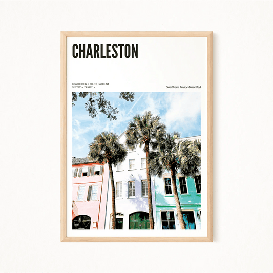 Charleston Odyssey Poster - The Globe Gallery
