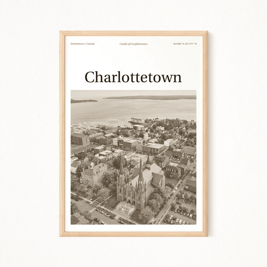 Charlottetown Essence Poster - The Globe Gallery