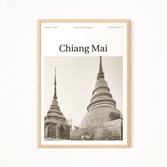 Chiang Mai Essence Poster - The Globe Gallery