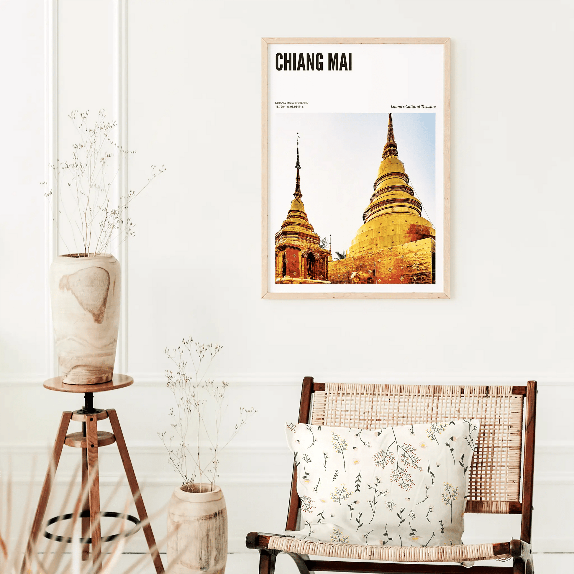 Chiang Mai Odyssey Poster - The Globe Gallery