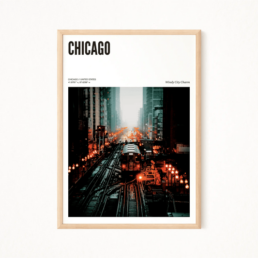 Chicago Odyssey Poster - The Globe Gallery