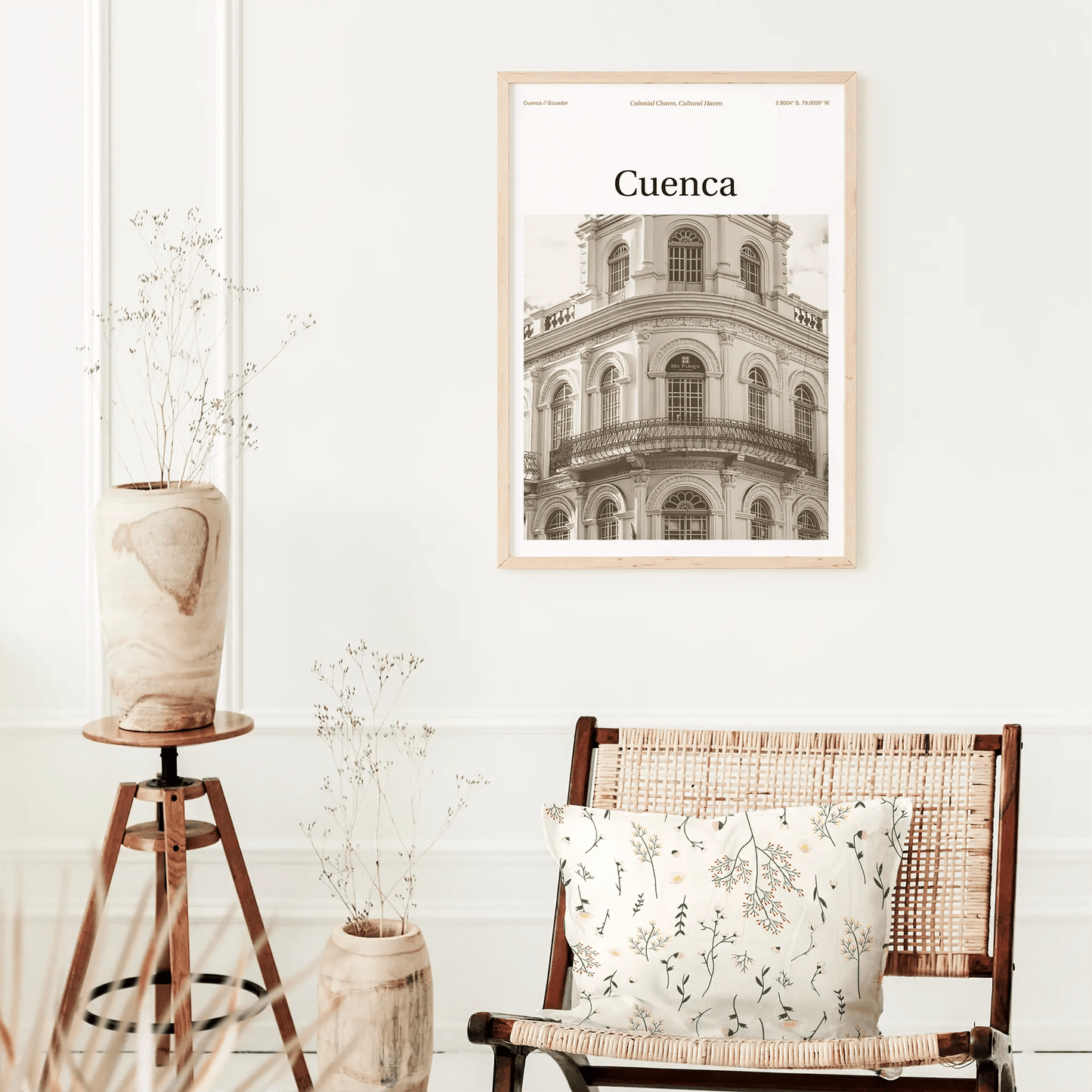 Cuenca Essence Poster - The Globe Gallery