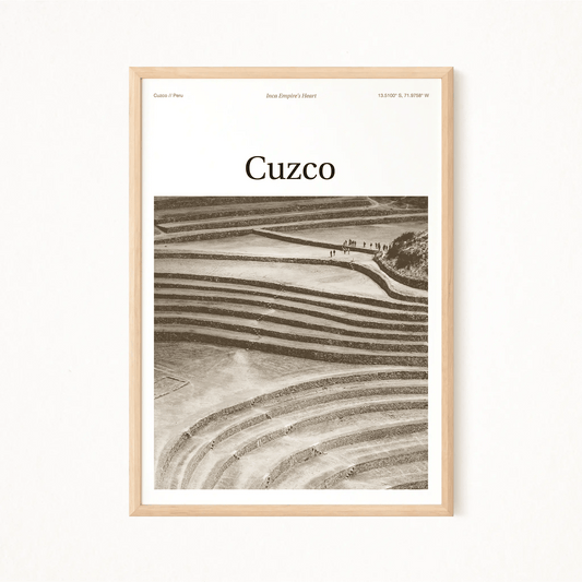 Cuzco Essence Poster - The Globe Gallery