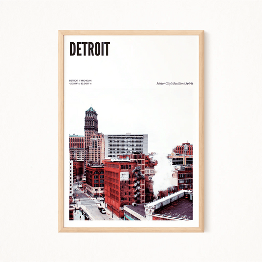 Detroit Odyssey Poster - The Globe Gallery