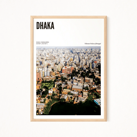 Dhaka Odyssey Poster - The Globe Gallery